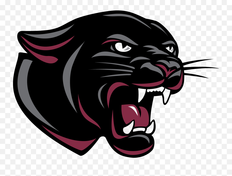 Panther Cat High Logo Mascot - Cromwell High School Mascot Png,Panther Transparent