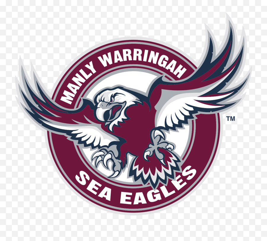 Manly Sea Eagles Logo Transparent Png - Manly Sea Eagles Logo,Eagles Logo Images
