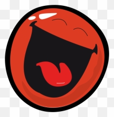 Comic Laugh Face Smiley Clipart - Uchiha Clan png