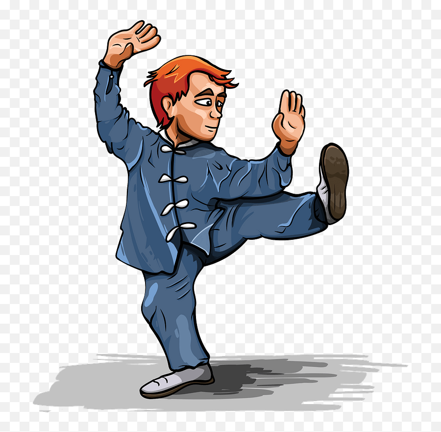 Martial Arts Clipart Free Download Transparent Png Creazilla - Tai Chi Pose Cartoon,Martial Arts Png