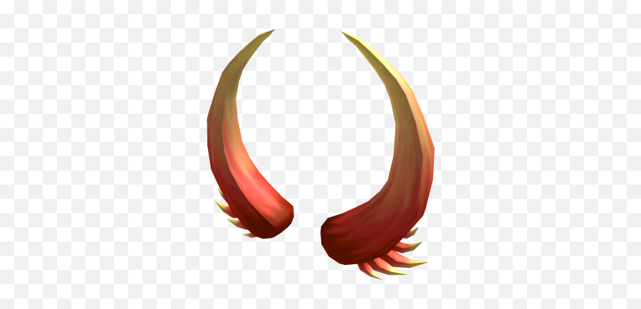Phoenix Horns Roblox Wikia Fandom - Roblox Phoenix Horns Png,Horns Png