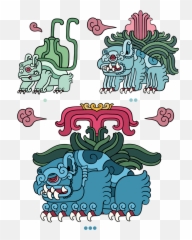 Download Digital Drawing Of The Pokemon Bulbasaur Ivysaur - Pokemon Bulbasaur Ivysaur Venusaur Png,Bulbasaur Transparent