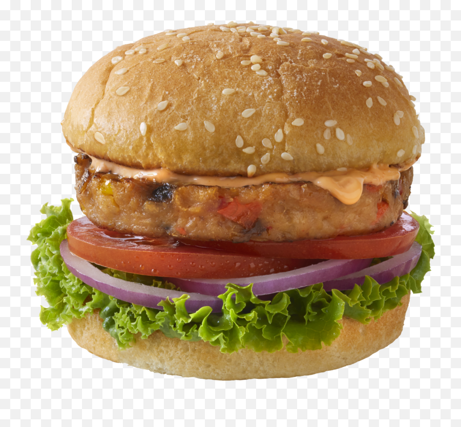 Fast Food Tofu Burger Transparent Png All - Patty,Tofu Png