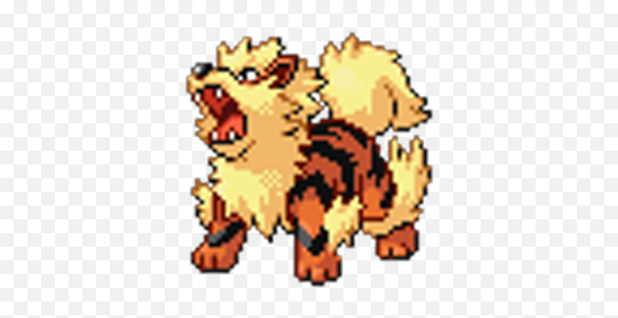 59 - Minecraft Pixel Art Templates Png,Arcanine Png