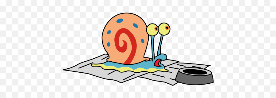 Amazing Cliparts Today1587288016 Gary The Snail Clipart - Clipart Spongebob Gary Png,Snail Transparent