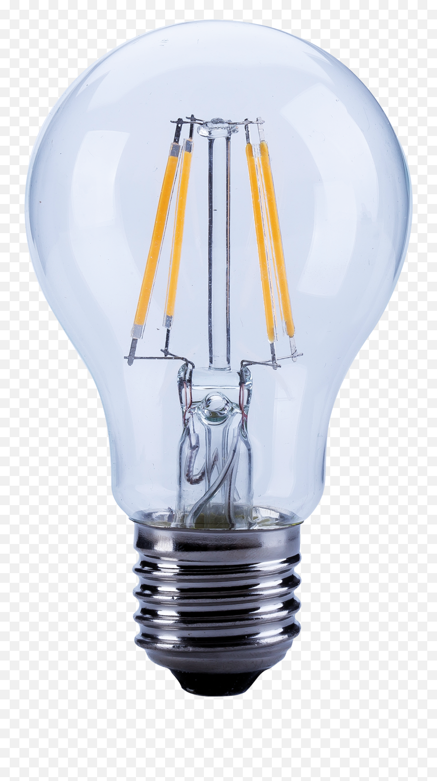 Led Filament A60 Png Light Bulb Transparent