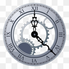 Roman Clock Clip Art - Vector Clip Art Online Many Times Do A Hands Overlap Png,Clocks Png