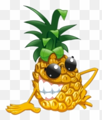 Ananas Png Dessin Humour - Pineapple cartoon Png
