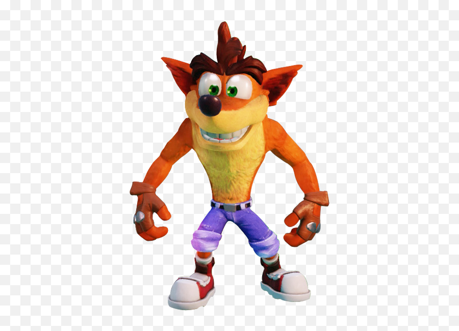 A Crash Bandicoot Design Evolution Woah Crashbandicoot - Do Crash Bandicoot No Skylanders Png,Crash Bandicoot Woah Png