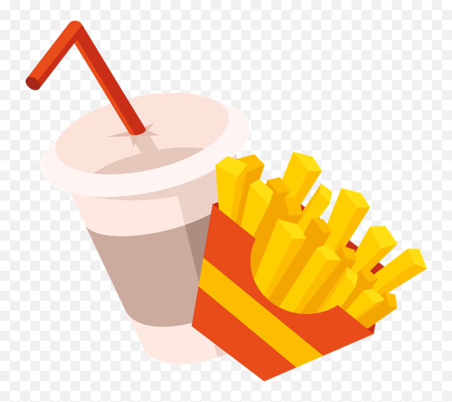 Fast Food Clipart - French Fries Png,Food Clipart Png