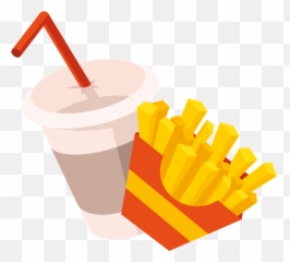 Fast Food Clipart - French Fries Png,Food Clipart Png