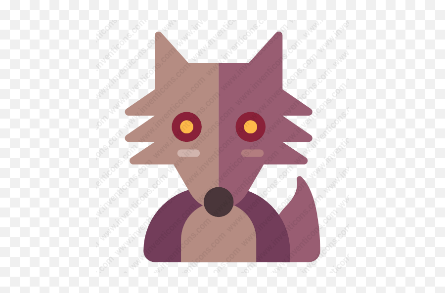 Download Werewolf Vector Icon - Cartoon Png,Werewolf Transparent