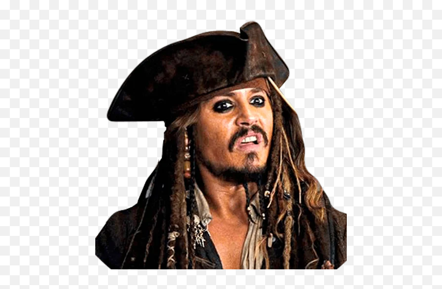 Jack Sparrow 1 Stickers For Whatsapp - Jack Sparrow Sticker Whatsapp Png,Jack Sparrow Png