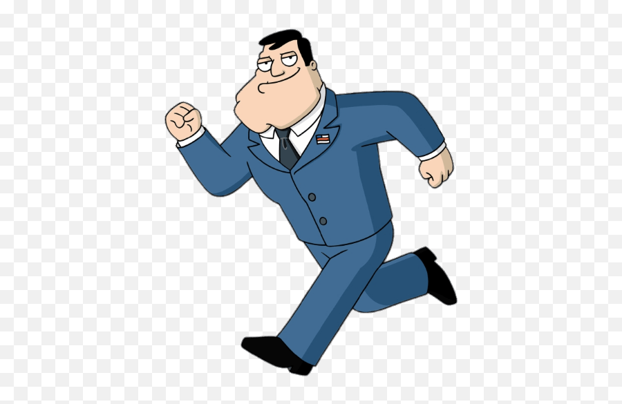 Stan Smith Running Transparent Png - Stan Smith American Dad Png,Running Transparent