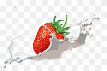 Download Splash Strawberry Png Transparent Image