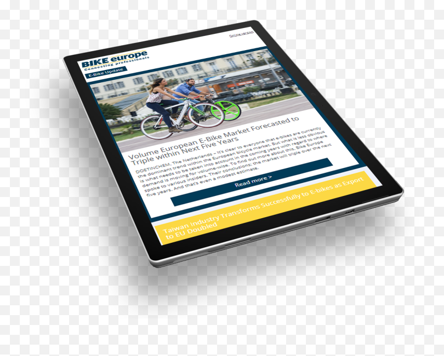Bike Europe U2013 E - Bike Update Bike Europe Newsletter Png,Twice Logo Transparent
