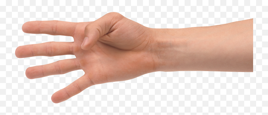 Download Four Finger Hand Png Image For Free - Hand 4 Fingers Png,Finger Transparent