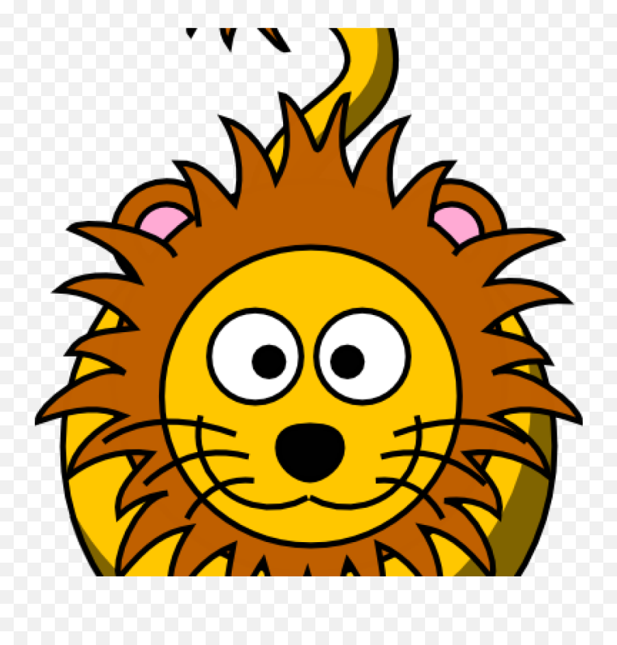 Download Lion Clipart Hd Png - Uokplrs Clip Art Lion Head,Baby Lion Png