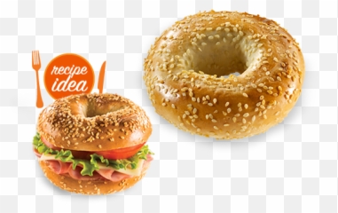 Download Bagel Mtl Style Sesame - Montrealstyle Bagel Bagel Sandwich Png,Bagel Png