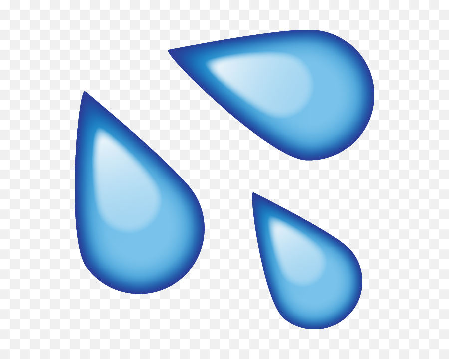 Wet Emoji Png 5 Image - Water Droplets Emoji Png,Wet Emoji Png
