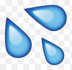 Wet Emoji Png 5 Image - Water Droplets Emoji Png,Wet Emoji Png