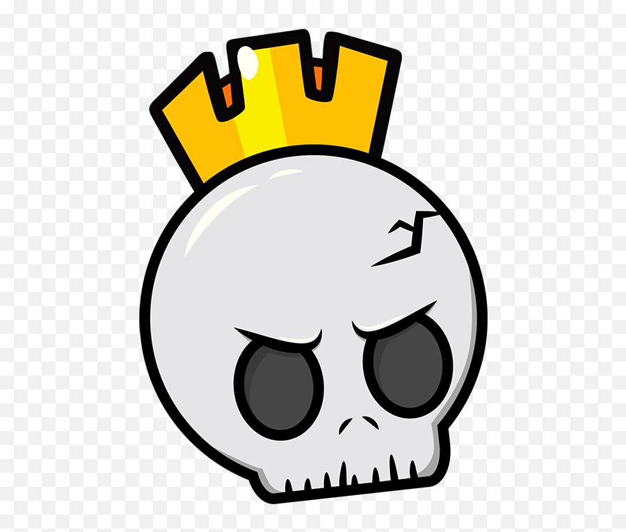 Cartoon Skull Face Drawing - Cartoon Skeleton Head Drawing Png,Skull Face  Png - free transparent png images 