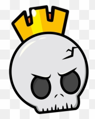 Cartoon Skull Face Drawing - Skeleton Head png