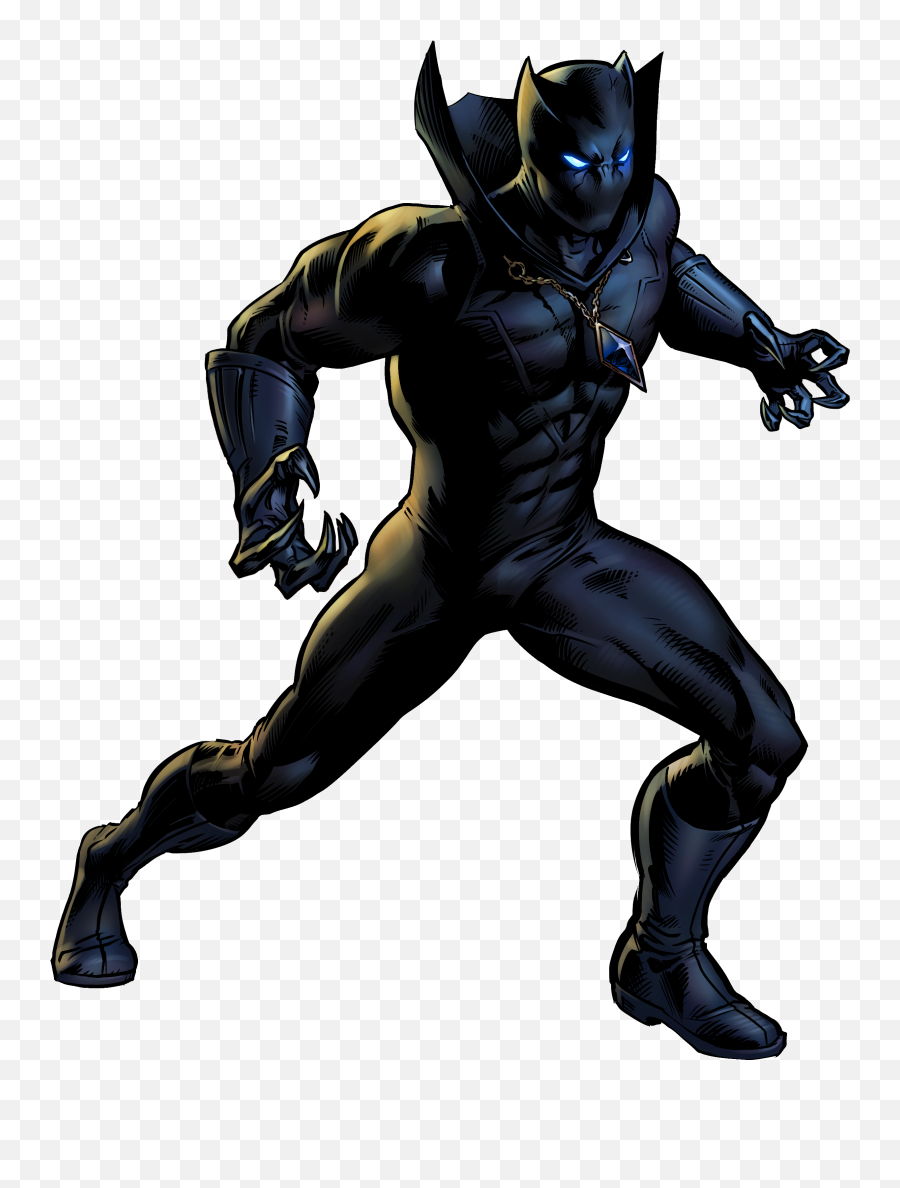 Black - Black Panther Comics Suit Png,Panther Png