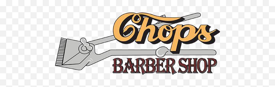 Chops Barbers - Horizontal Png,Barber Shop Png