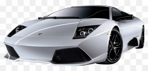 White Lamborghini Murcielago Lp640 - Background png