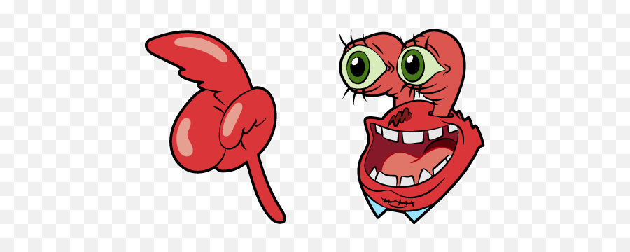 Spongebob Creepy Mr - Mr Krabs Png,Mr Krabs Transparent