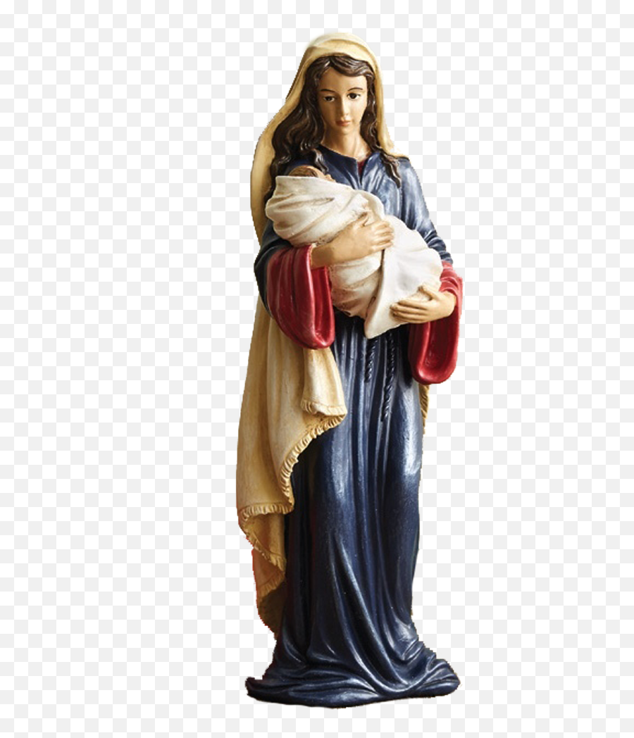 Mary And Baby Jesus - Mary And Baby Jesus Sculpture Png,Baby Jesus Png