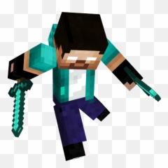 Minecraft Herobrine Skin Transparent PNG - 500x304 - Free Download