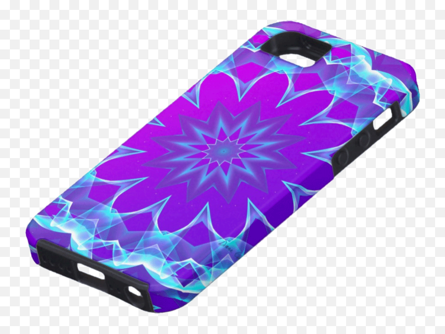 Download Psychedelic Stars Abstract - Mobile Phone Case Png,Purple Glow Png