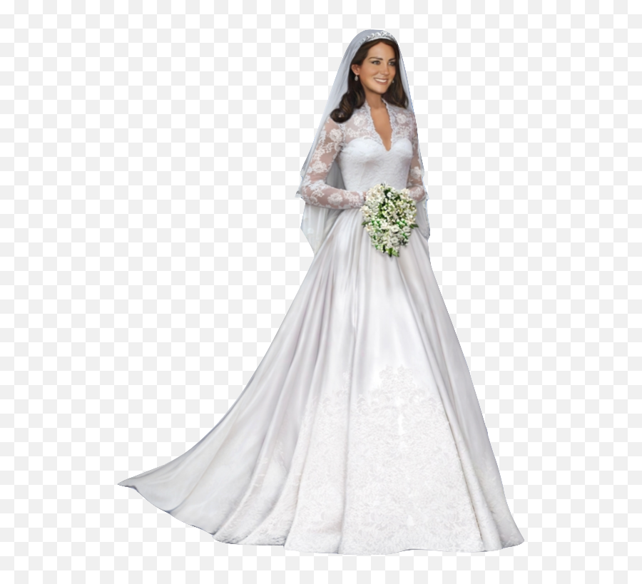 Download Free Png Background - Bridetransparent Dlpngcom Kate Middleton Art Wedding,Bride Png