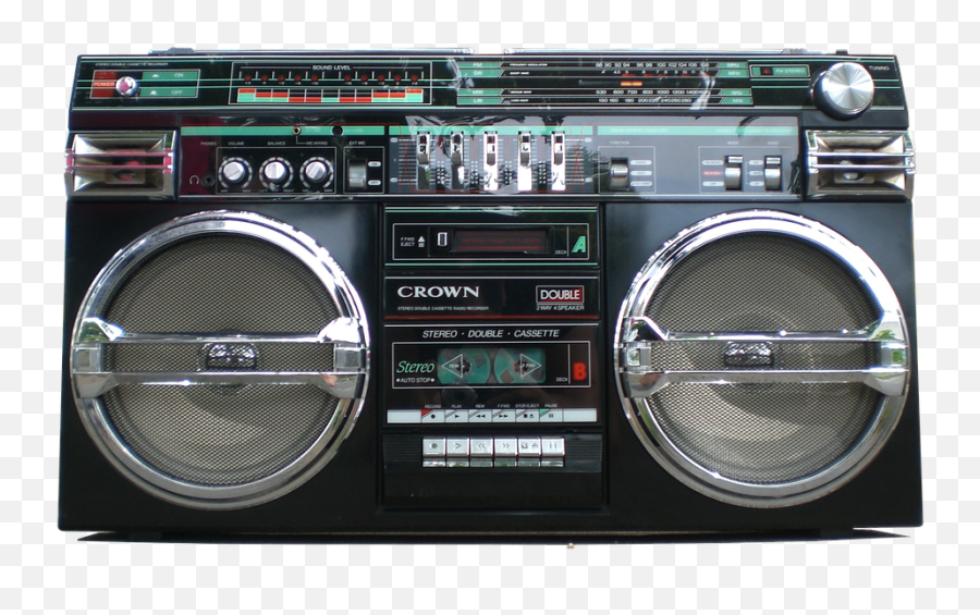 Difference Between Boombox With Usb And - Old School Hip Hop Speaker Png,Boombox Transparent