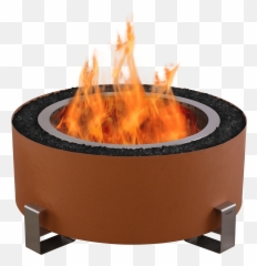 Luxeve Smokeless Fire Pit - Earth Rust Breeo Png,Firepit Png