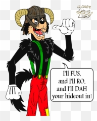 Big Bad Dovahkiin - Fictional Character Png,Dovahkiin Png