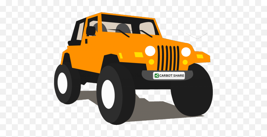 Jeep Clipart Transparent Background Cartoon - Jeep Clipart Png,Clipart Transparent Background