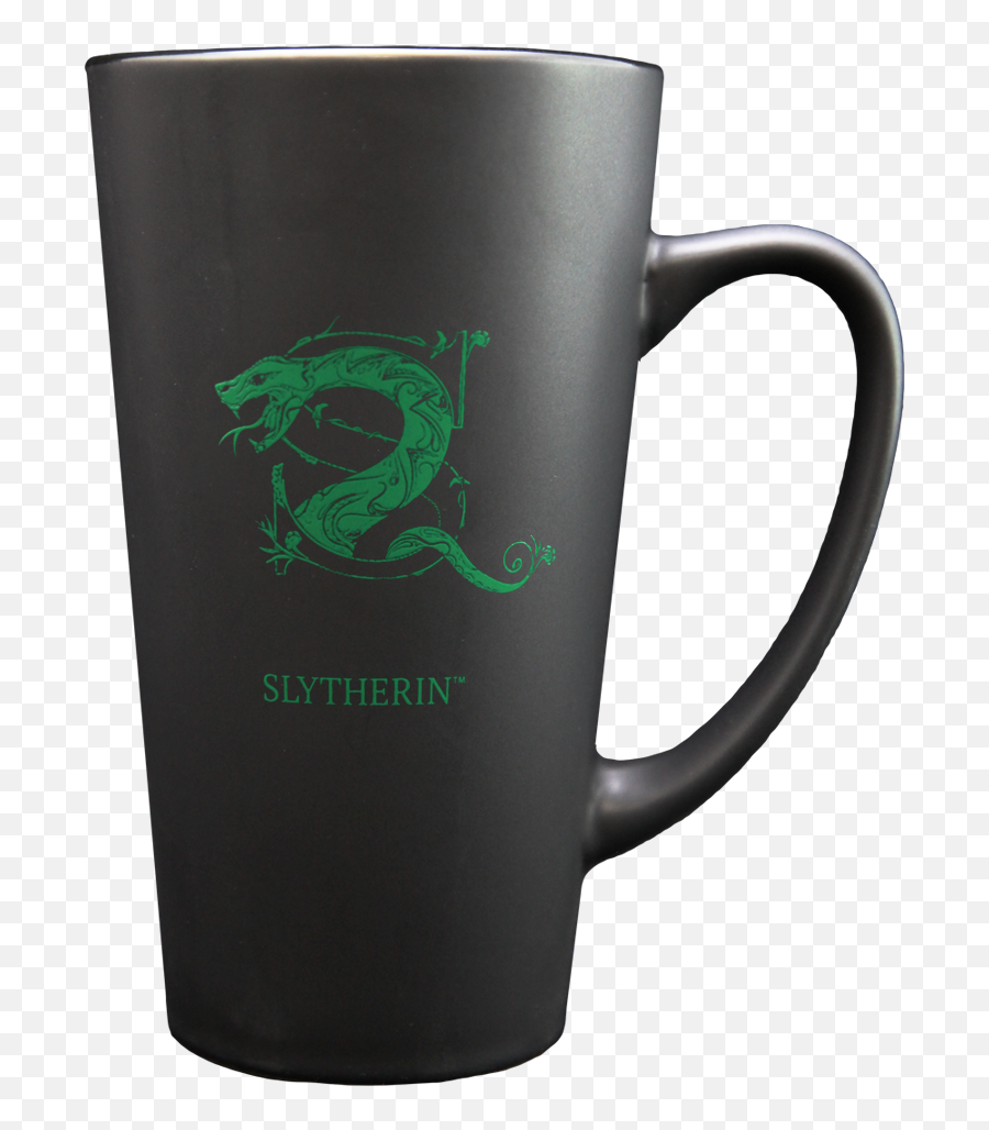 Slytherin Ornate House Crest Mug - Serveware Png,Slytherin Logo Png