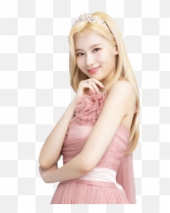 Sana Twice Gogofightin Princess Sticker By - Shoulderless Png,Twice Transparent