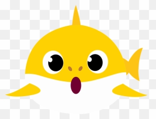 Baby Shark Png Clipart - Full Size Clipart 4130702,Fin Png