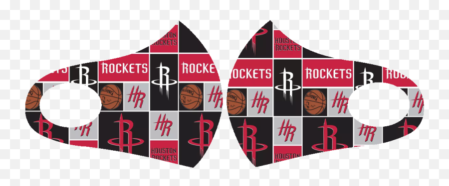 Houston Rockets Face Mask - Teesoy Shirt Houston Rockets Png,Houston Rockets Png