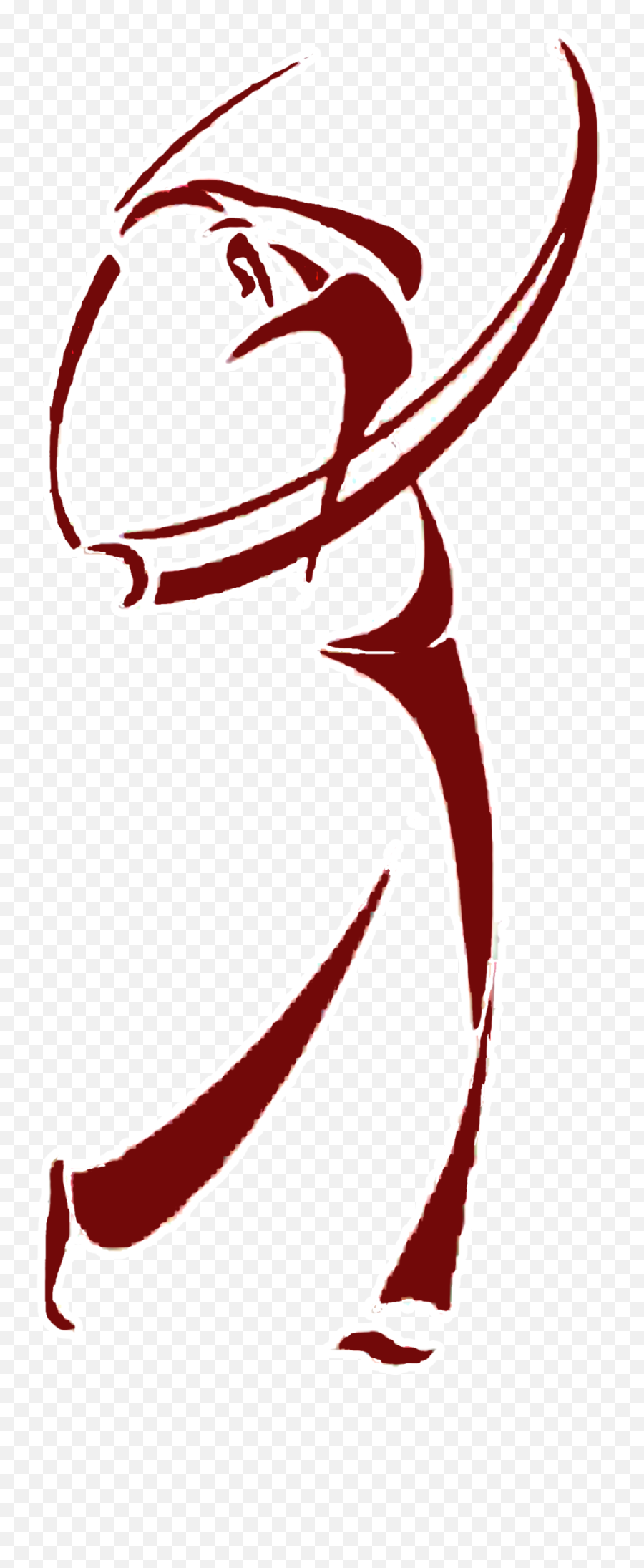 Golf Icon Png Transparent Image - Golfer Swinging,Golf Icon