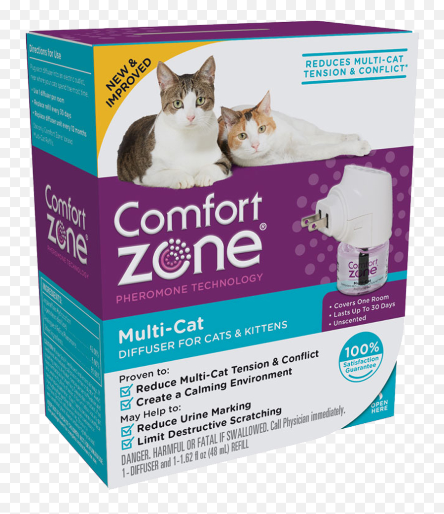 Comfort Zone Calming Collar - Comfort Zone Multicat Diffuser Png,Cat Icon Set