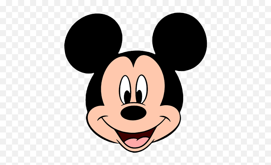 Deluxe Minnie Mouse Cartoon Face - Mickey Mouse Head Png,Minnie Mouse Face Png