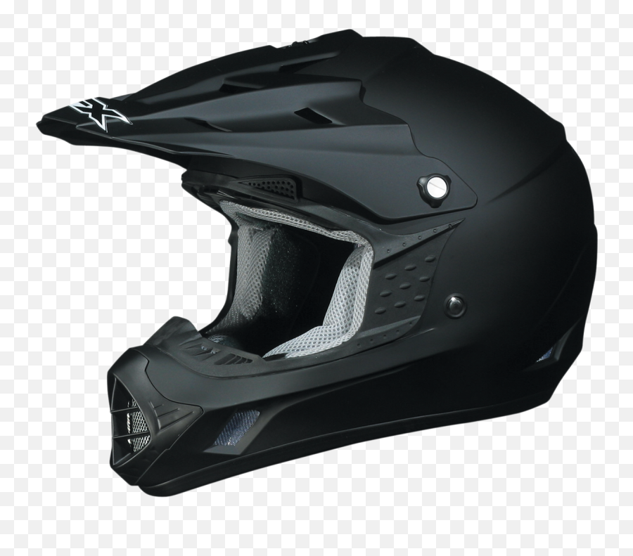 Afx Fx17 Flat Black Full Face Offroad Motorcycle Utv Atv - Afx Fx 17 Helmet Png,Icon Airmada Communication System