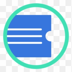 Ticket Half Icon - Vertical png