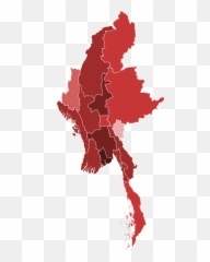 Covid - Myanmar Map png
