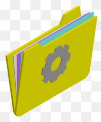 Install Settings Folder Free Icon Of Isometric Folders - Horizontal png